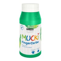 KREUL MUCKI Fingerfarbe grün 750,0 ml, 1 St.