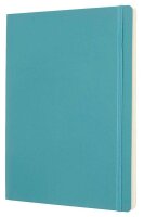 MOLESKINE Notizbuch Classic ca. DIN A5 blanko, riff blau Softcover 240 Seiten, 1 St.
