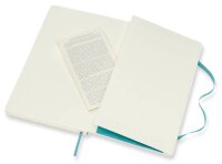 MOLESKINE Notizbuch Classic ca. DIN A5 blanko, riff blau Softcover 240 Seiten, 1 St.