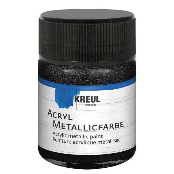 KREUL Acrylfarbe schwarz 50,0 ml, 1 St.