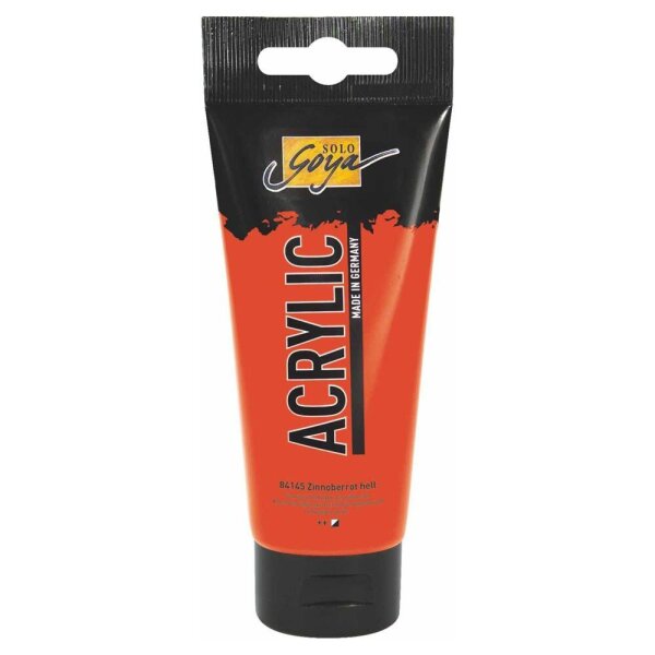 KREUL SOLO GOYA Acrylfarbe zinnoberrot hell 100,0 ml, 1 St.