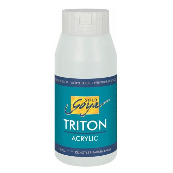 KREUL SOLO GOYA Triton Acrylfarbe silber 750,0 ml, 1 St.