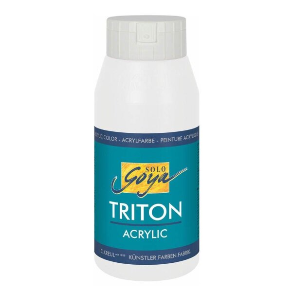 KREUL SOLO GOYA Triton Acrylfarbe mischweiß 750,0 ml, 1 St.