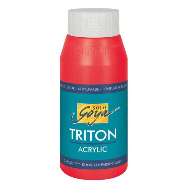 KREUL SOLO GOYA Triton Acrylfarbe kirschrot 750,0 ml, 1 St.