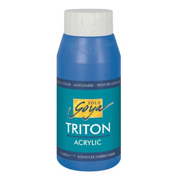 KREUL SOLO GOYA Triton Acrylfarbe coelinblau 750,0 ml  ( 17037 )