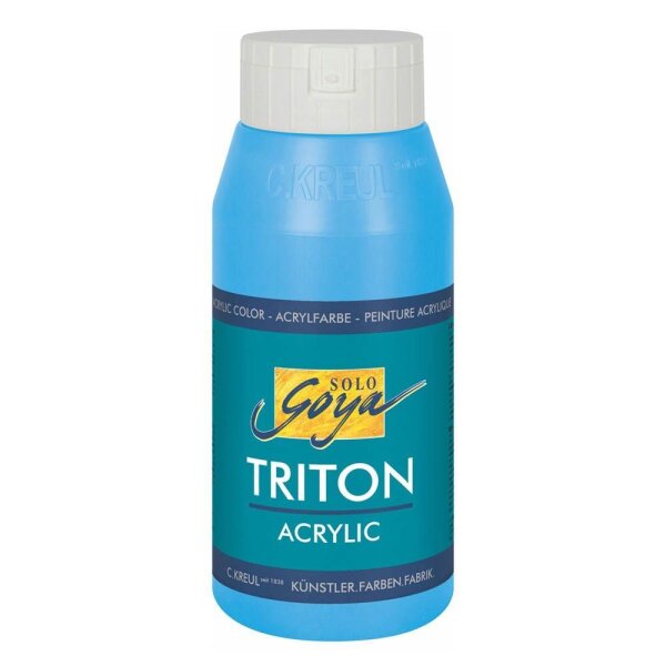KREUL SOLO GOYA Triton Acrylfarbe lichtblau 750,0 ml, 1 St.