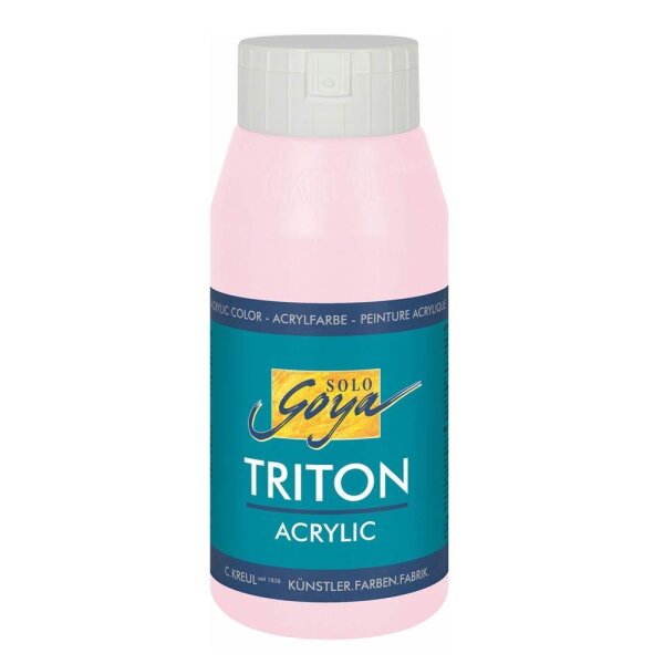 KREUL SOLO GOYA Triton Acrylfarbe hellrosa 750,0 ml, 1 St.