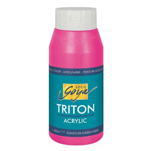 KREUL SOLO GOYA Triton Acrylfarbe violettrot 750,0 ml, 1 St.