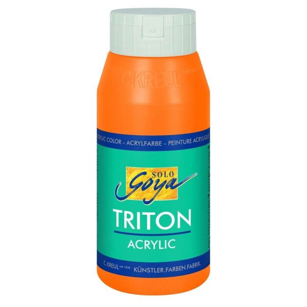 KREUL SOLO GOYA Triton Acrylfarbe orange 750,0 ml, 1 St.