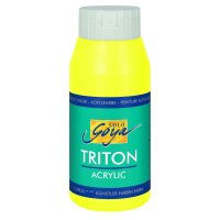 KREUL SOLO GOYA Triton Acrylfarbe neongelb 750,0 ml, 1 St.