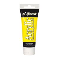 KREUL el Greco Acrylfarbe echtgelb zitron 75,0 ml, 1 St.