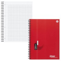Ursus® Collegeblöcke Office kariert DIN A4 Rand...