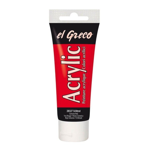 KREUL el Greco Acrylfarbe echtrot 75,0 ml, 1 St.