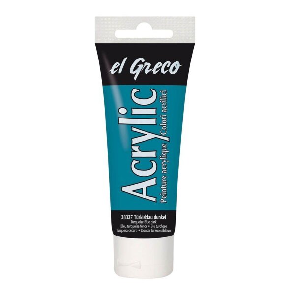 KREUL el Greco Acrylfarbe türkisblau 75,0 ml, 1 St.