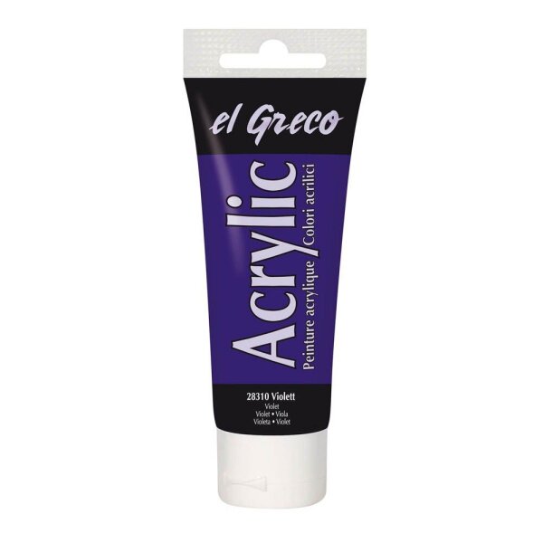 KREUL el Greco Acrylfarbe violett 75,0 ml, 1 St.