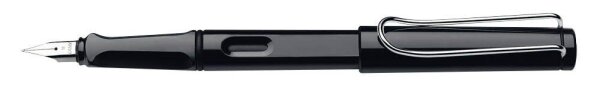 LAMY safari Patronenfüller schwarz hochglänzend M (mittel), 1 St.