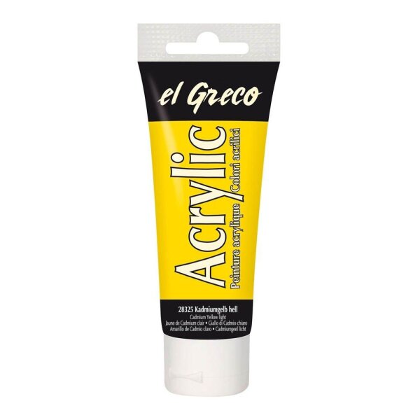 KREUL el Greco Acrylfarbe kadmiumgelb hell 75,0 ml, 1 St.