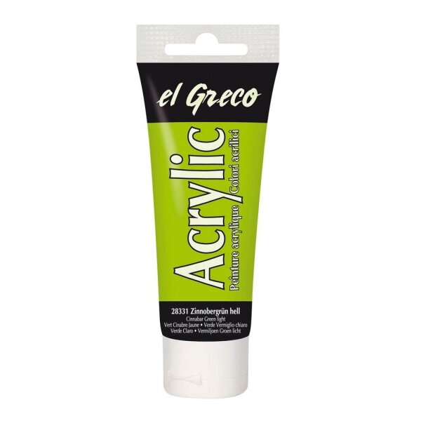 KREUL el Greco Acrylfarbe zinnobergrün hell 75,0 ml, 1 St.