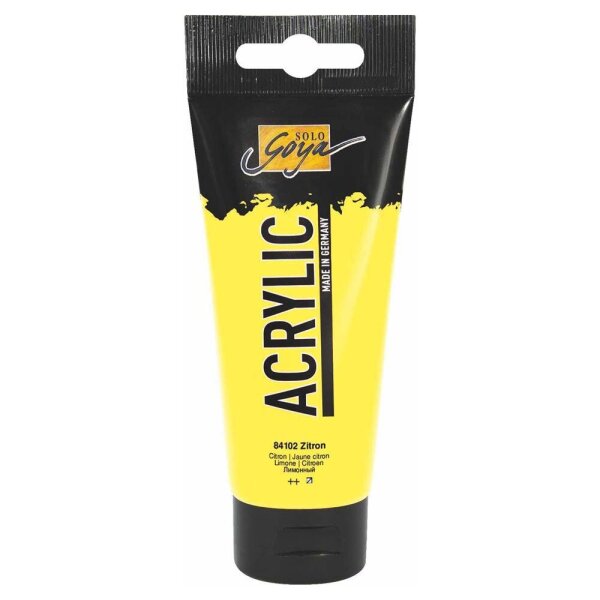 KREUL SOLO GOYA Acrylfarbe zitron 100,0 ml, 1 St.