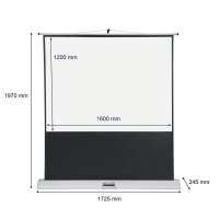 FRANKEN mobile Leinwand XTRA!Line 4:3, 160 x 120 cm...
