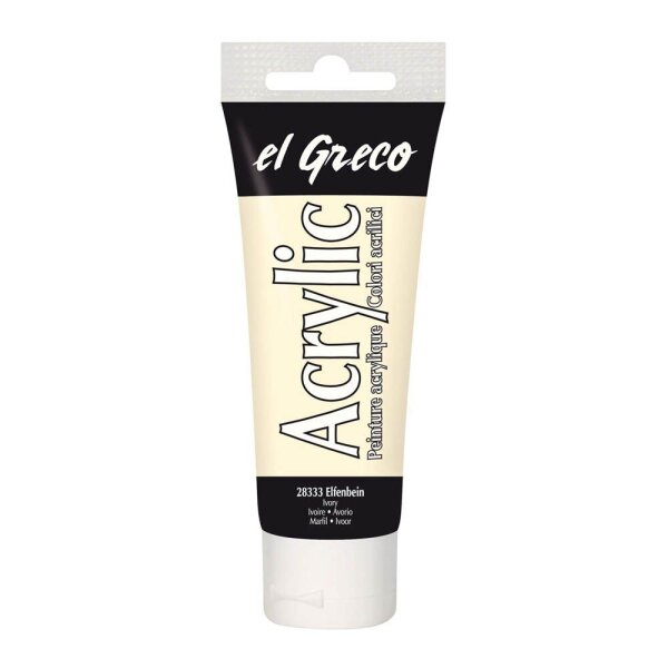 KREUL el Greco Acrylfarbe elfenbein 75,0 ml, 1 St.