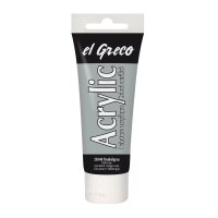 KREUL el Greco Acrylfarbe dunkelgrau 75,0 ml, 1 St.