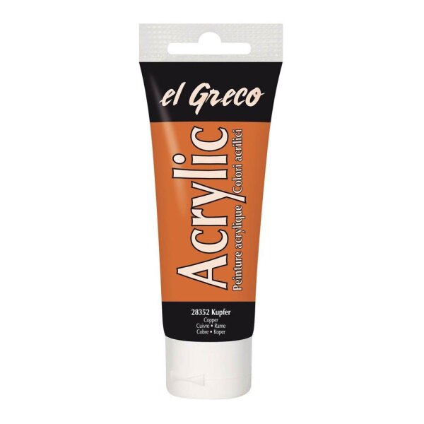 KREUL el Greco Acrylfarbe kupfer 75,0 ml, 1 St.