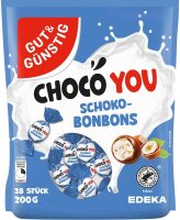 GUT&GÜNSTIG Choco You Schokobonbons 28 St./200,0...