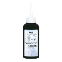 KREUL Kontur Fenstermalfarben schwarz 80,0 ml