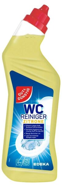 GUT&GÜNSTIG WC-Reiniger Zitrone, 1 l