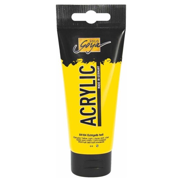 KREUL SOLO GOYA Acrylfarbe echtgelb 100,0 ml, 1 St.