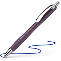 Schneider Kugelschreiber Slider Rave XB plum, Schreibfarbe: blau, 1 St.