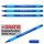 AKTION: Schneider Kugelschreiber Slider Edge blau, Schreibfarbe: blau, 6 St. + GRATIS Schneider Kugelschreiber Slider Rave XB blau