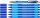 AKTION: Schneider Kugelschreiber Slider Edge blau, Schreibfarbe: blau, 6 St. + GRATIS Schneider Kugelschreiber Slider Rave XB blau