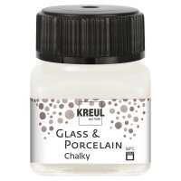 KREUL Chalky Porzellanfarben weiß 20,0 ml