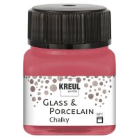 KREUL Chalky Porzellanfarben rot 20,0 ml