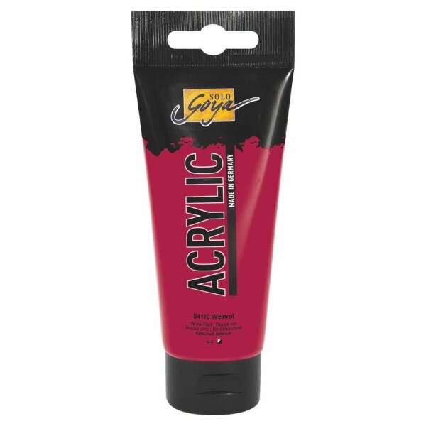 KREUL SOLO GOYA Acrylfarbe weinrot 100,0 ml, 1 St.