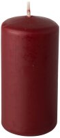 STARPAK Stumpenkerzen bordeaux, 8 St.