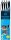 AKTION: Schneider Kugelschreiber Slider Rave XB blau, schwarz, Schreibfarbe: schwarz, 3 St. + GRATIS Schneider Kugelschreiber Slider Memo XB