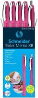 AKTION: Schneider Kugelschreiber Slider Memo pink,...