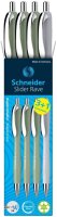 3 + 1 GRATIS: Schneider Kugelschreiber Slider Rave XB...