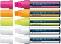 4 + 1 GRATIS: Schneider Maxx 260 Kreidemarker...