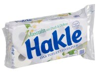 Hakle Toilettenpapier Jasmin 3-lagig, 8 Rollen