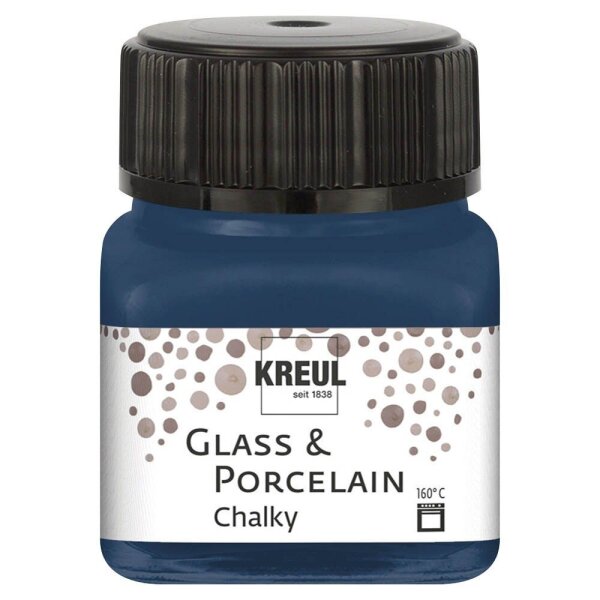 KREUL Chalky Porzellanfarben blau 20,0 ml