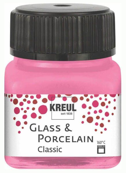 KREUL Classic Porzellanfarben pink 20,0 ml