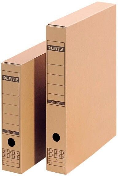 LEITZ Archivboxen braun 7,0 x 43,5 x 32,5 cm, 25 St.