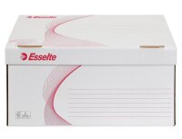 Esselte Archivcontainer weiß 56,0 x 38,0 x 26,5 cm,...