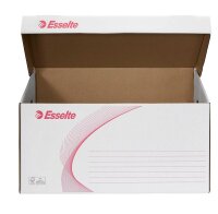 Esselte Archivcontainer weiß 56,0 x 38,0 x 26,5 cm, 10 St.