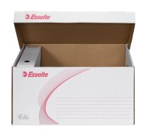 Esselte Archivcontainer weiß 56,0 x 38,0 x 26,5 cm, 10 St.
