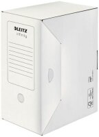 LEITZ Archivboxen Infinity weiß 15,0 x 33,0 x 25,5...